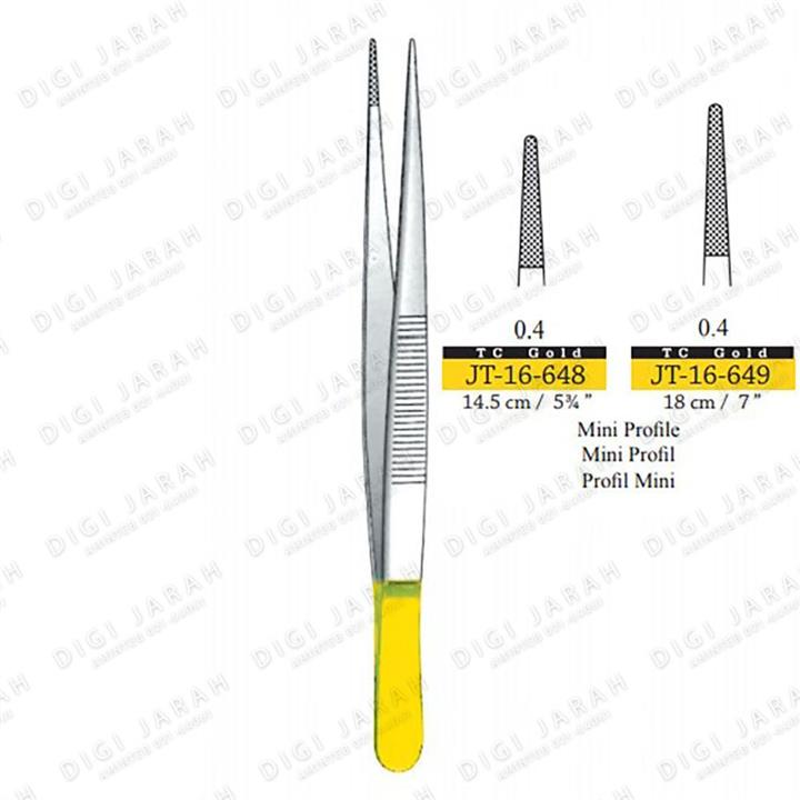 پنست ساده JT-16-649 surgicon 18cm TC